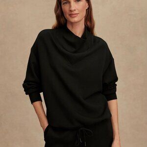 Varley Betsy Sweat Black XS Sweatshirt NWT